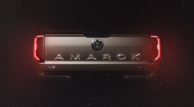 Een forse achterklep en volop ruimte erachter: de nieuwe Volkswagen Amarok