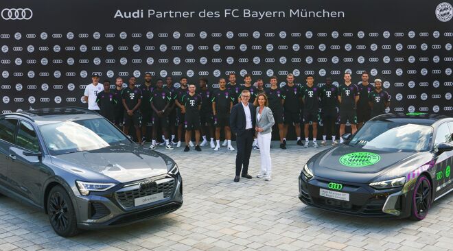 Nieuwe Audi company cars voor Bayern München – ex-spelersauto’s te koop
