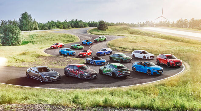 Audi Sport geeft RS high-performance elektrificatie-boost
