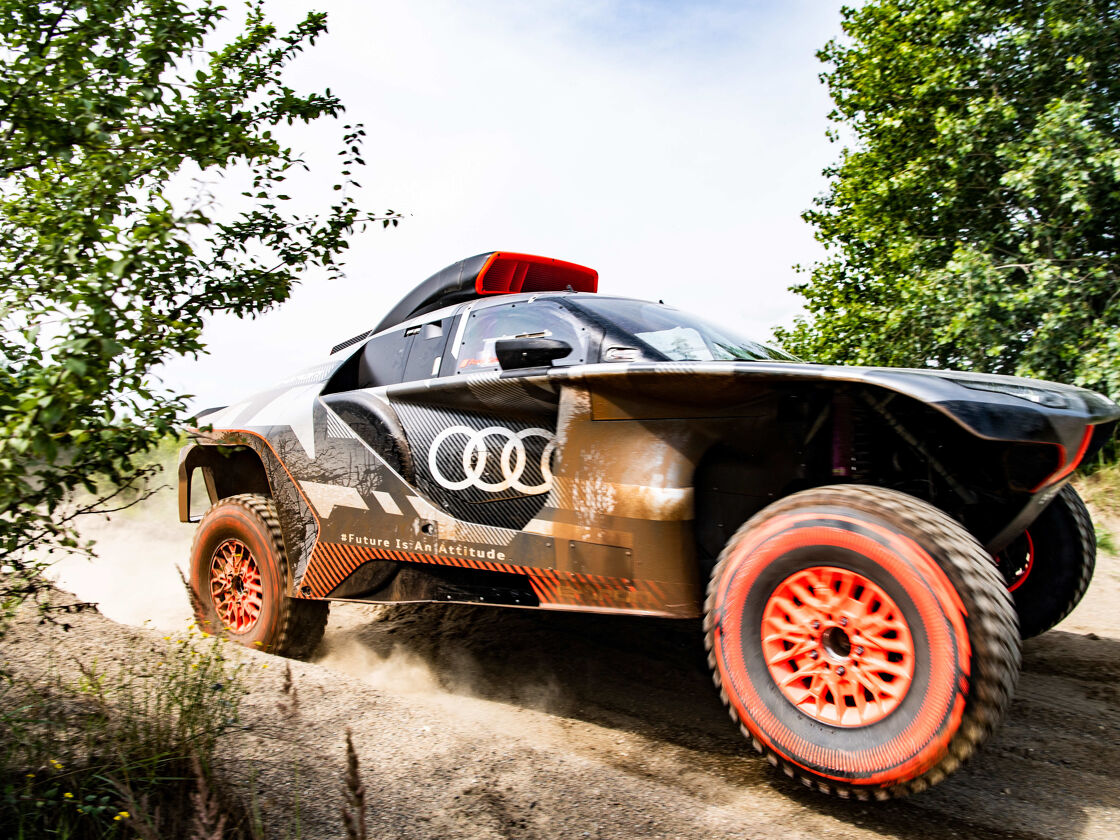 Audi RS Q e-tron: rijdend testlaboratorium probeert technologieën voor de toekomst uit tijdens Dakar Rally