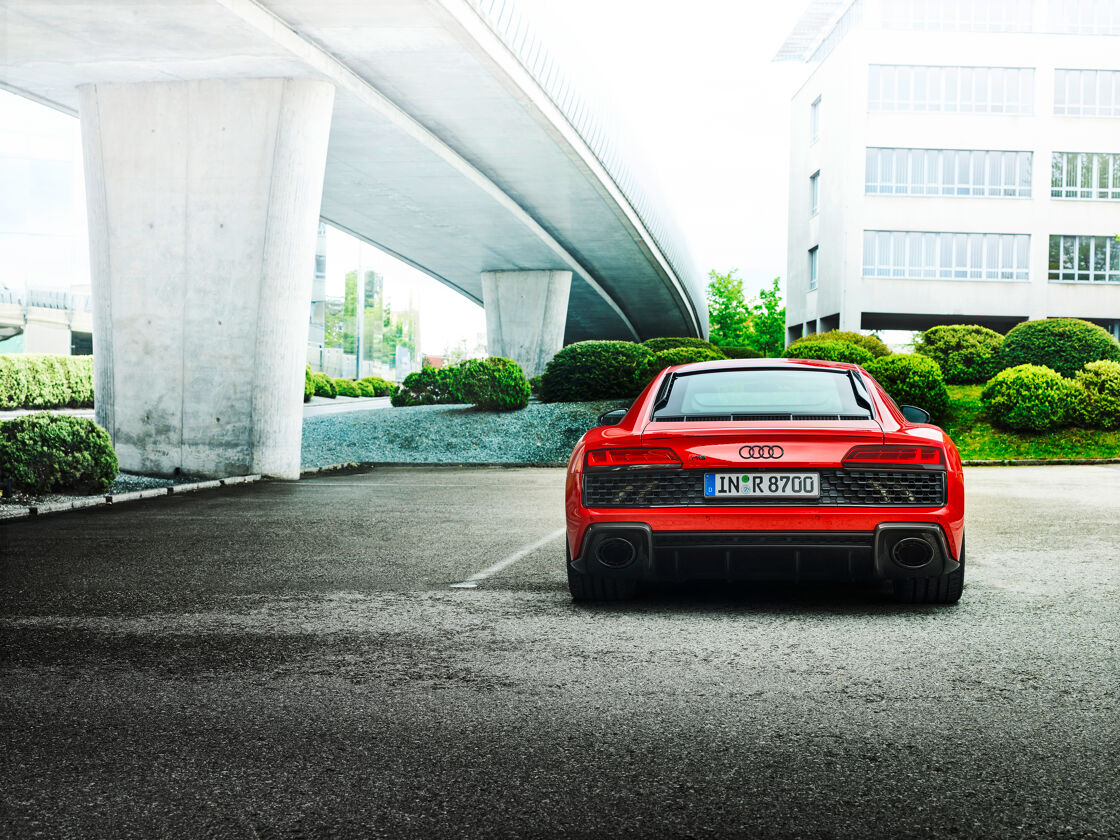 Voor de puristen: Audi R8 V10 performance RWD