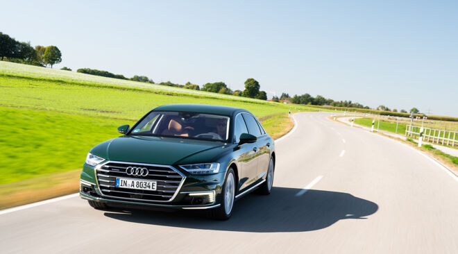 Audi A8 plug-in hybrid verenigt luxe en efficiency