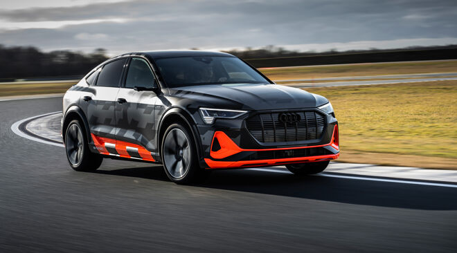 Audi e-tron S maakt elektrisch rijden nog sportiever