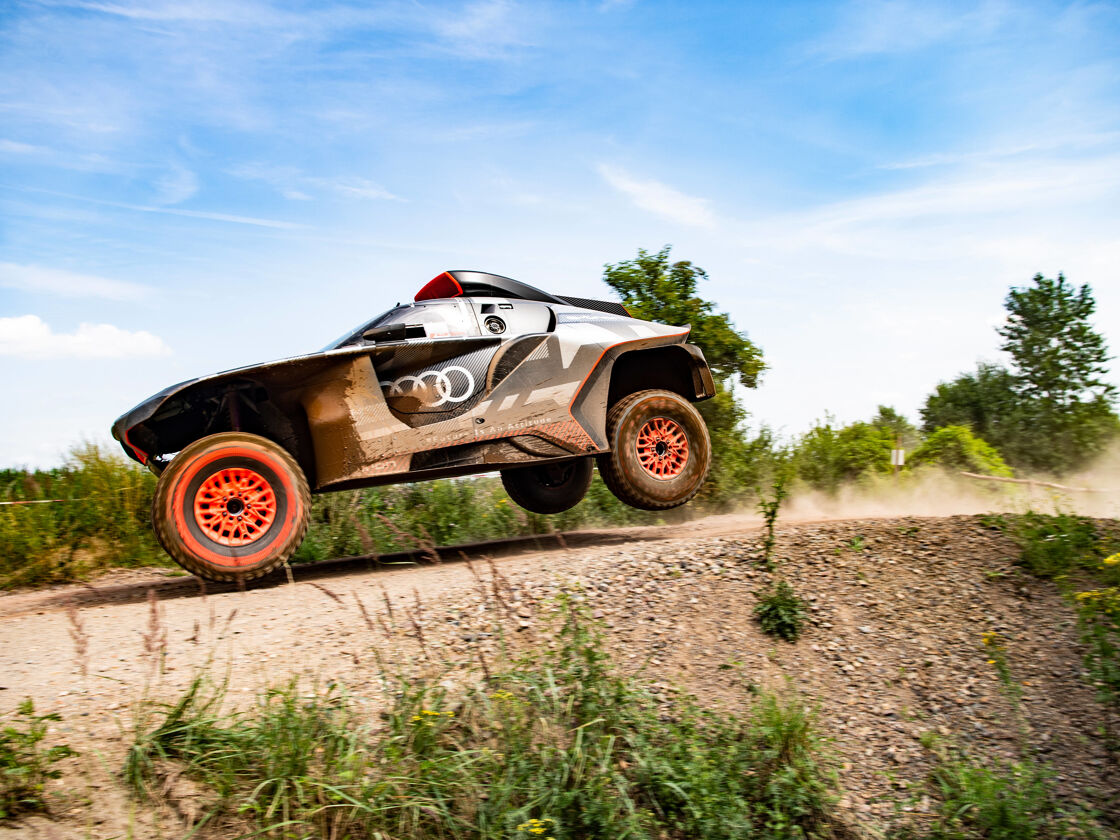 Audi RS Q e-tron: rijdend testlaboratorium probeert technologieën voor de toekomst uit tijdens Dakar Rally