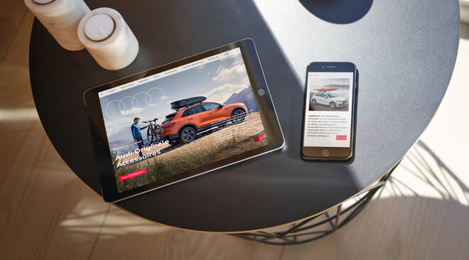 Audi inspireert klanten met digitaal accessoiremagazine